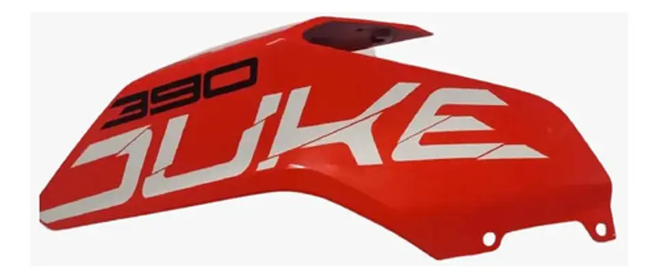 Tapa Tanque Izquierda Ktm Duke 390 Naranja Nueva Naranja 1