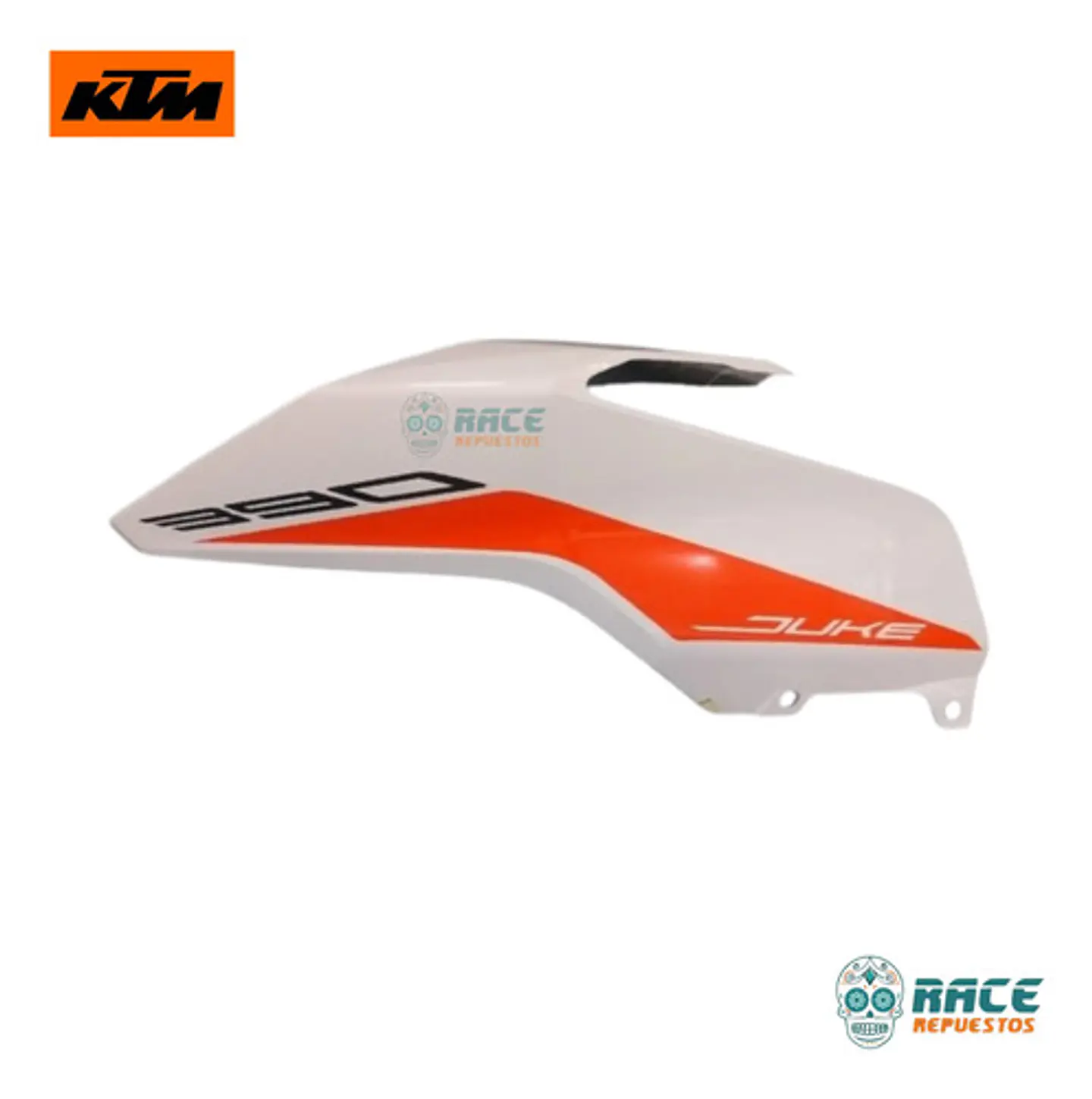 Tapa Tanque Izquierda Ktm Duke 390 Original Nueva 8