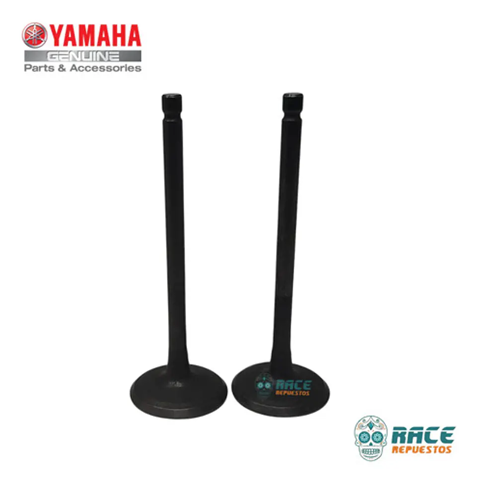 Juego De Válvulas De Escape Yamaha Fz V1 Original Nuevo 2