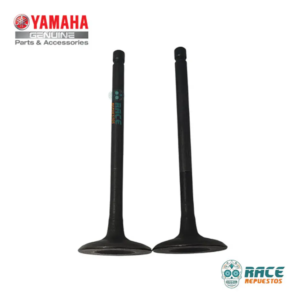 Juego De Válvulas De Escape Yamaha Fz V1 Original Nuevo 5