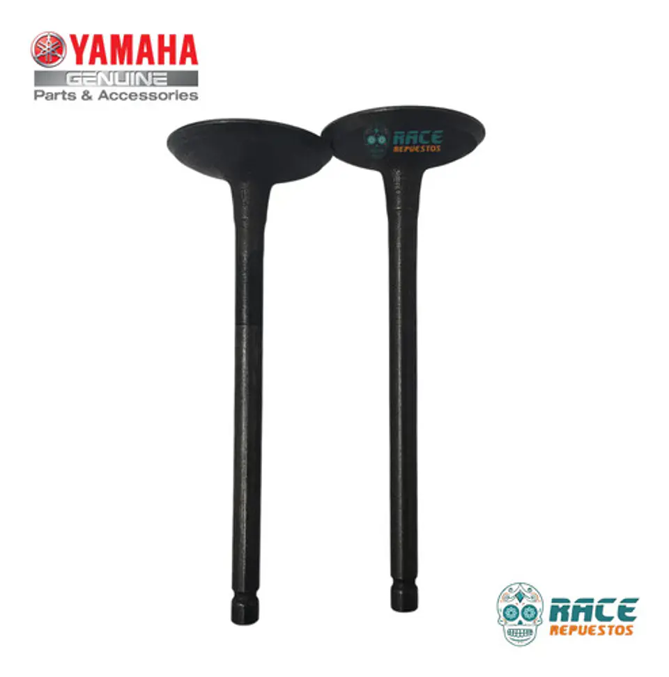 Juego De Válvulas De Escape Yamaha Fz V1 Original Nuevo 7
