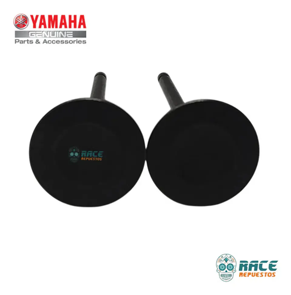 Juego De Válvulas De Escape Yamaha Fz V1 Original Nuevo 8