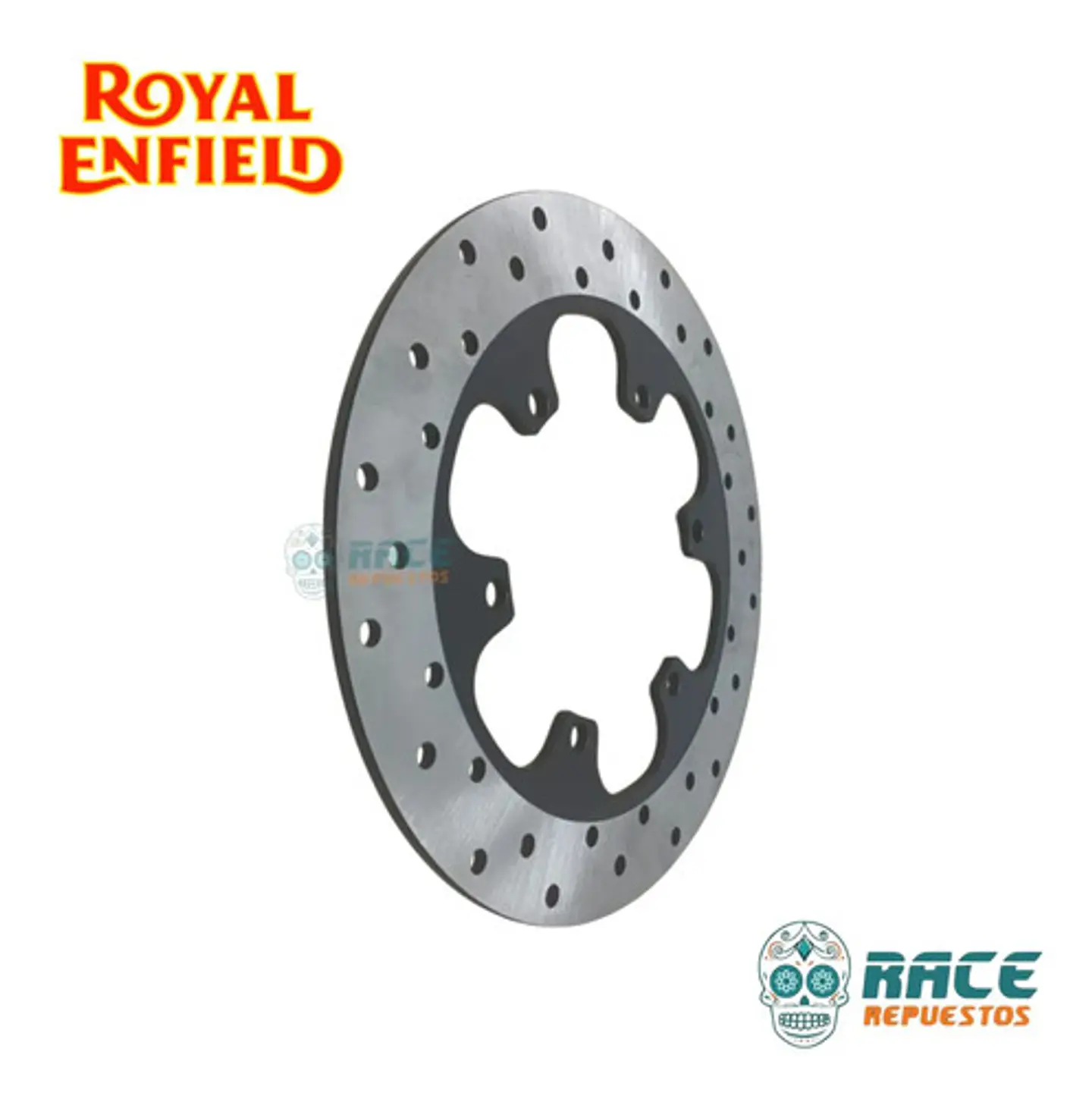 Disco De Freno Trasero Royal Enfield Bullet 350 Original 2