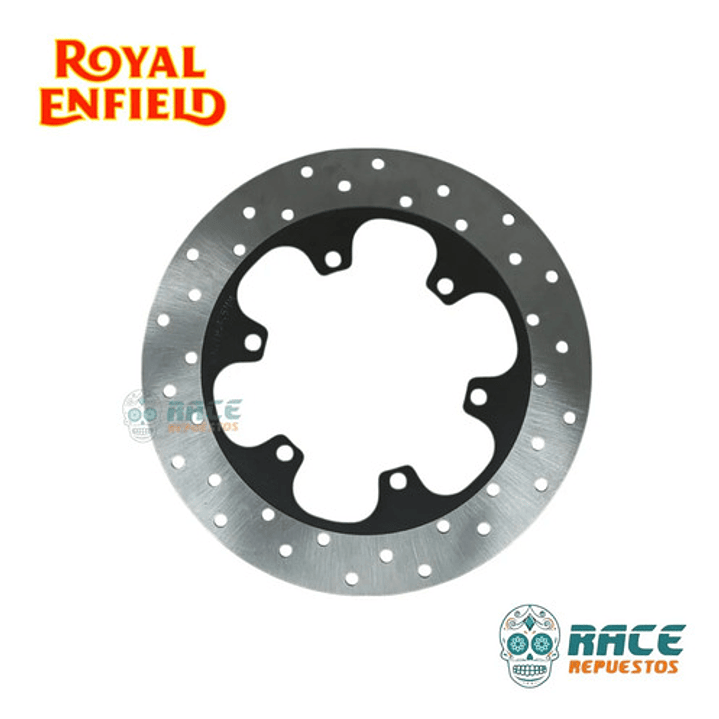 Disco De Freno Trasero Royal Enfield Bullet 350 Original 3