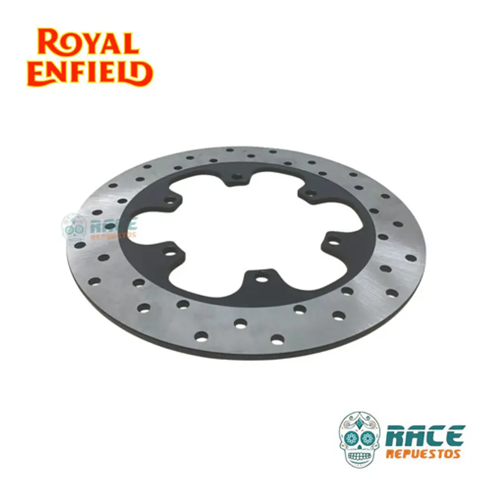 Disco De Freno Trasero Royal Enfield Bullet 350 Original 5