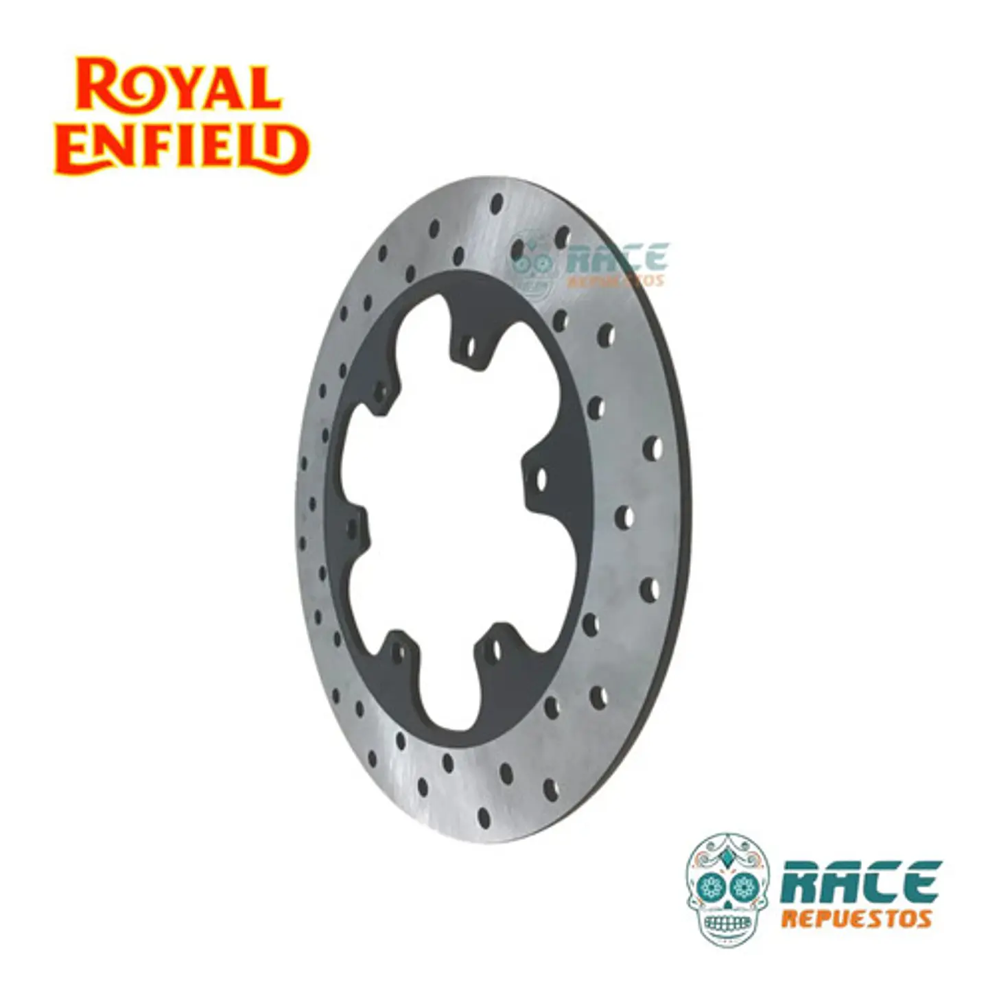 Disco De Freno Trasero Royal Enfield Bullet 350 Original 6