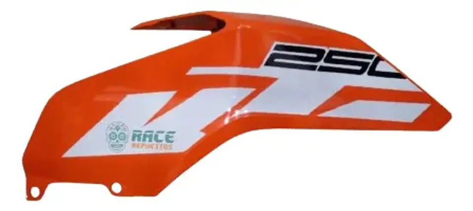Tapa Tanque Derecha Naranja Ktm Duke 250 Original Nuevo 1