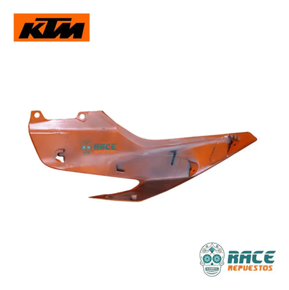 Tapa Tanque Derecha Naranja Ktm Duke 250 Original Nuevo 5