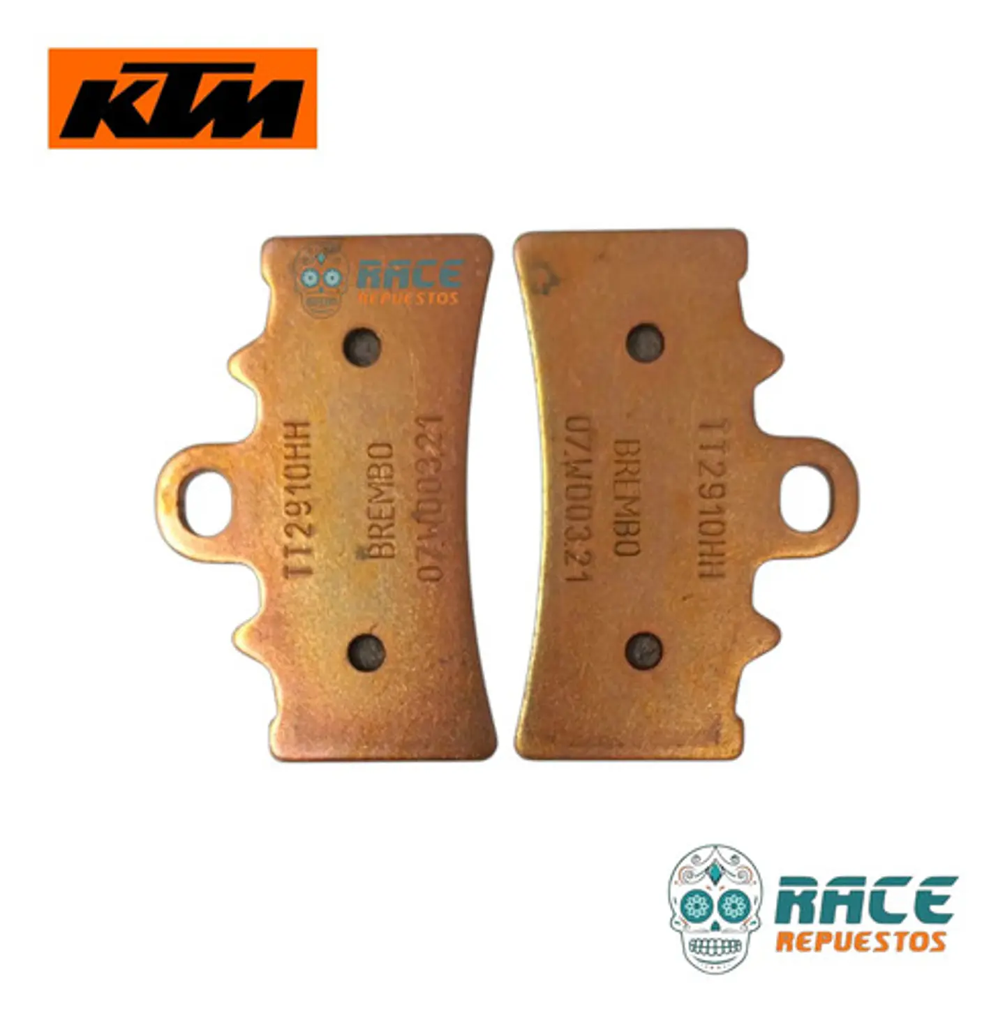 Juego Pastillas Freno Delantero Ktm Duke 390 Original Nuevo 2