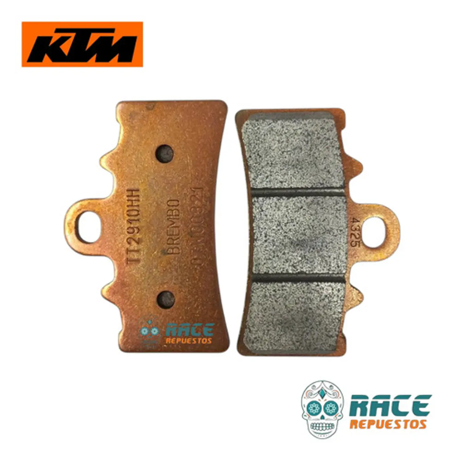 Juego Pastillas Freno Delantero Ktm Duke 390 Original Nuevo 3