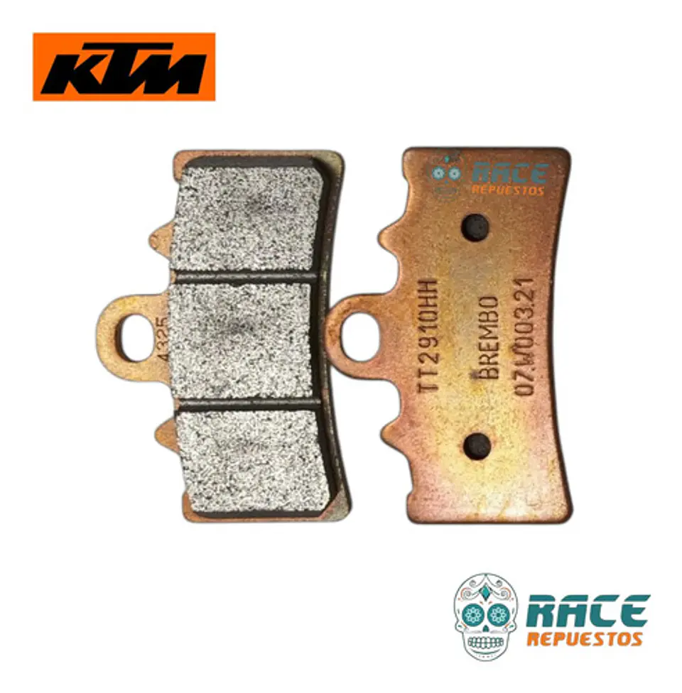 Juego Pastillas Freno Delantero Ktm Duke 390 Original Nuevo 6