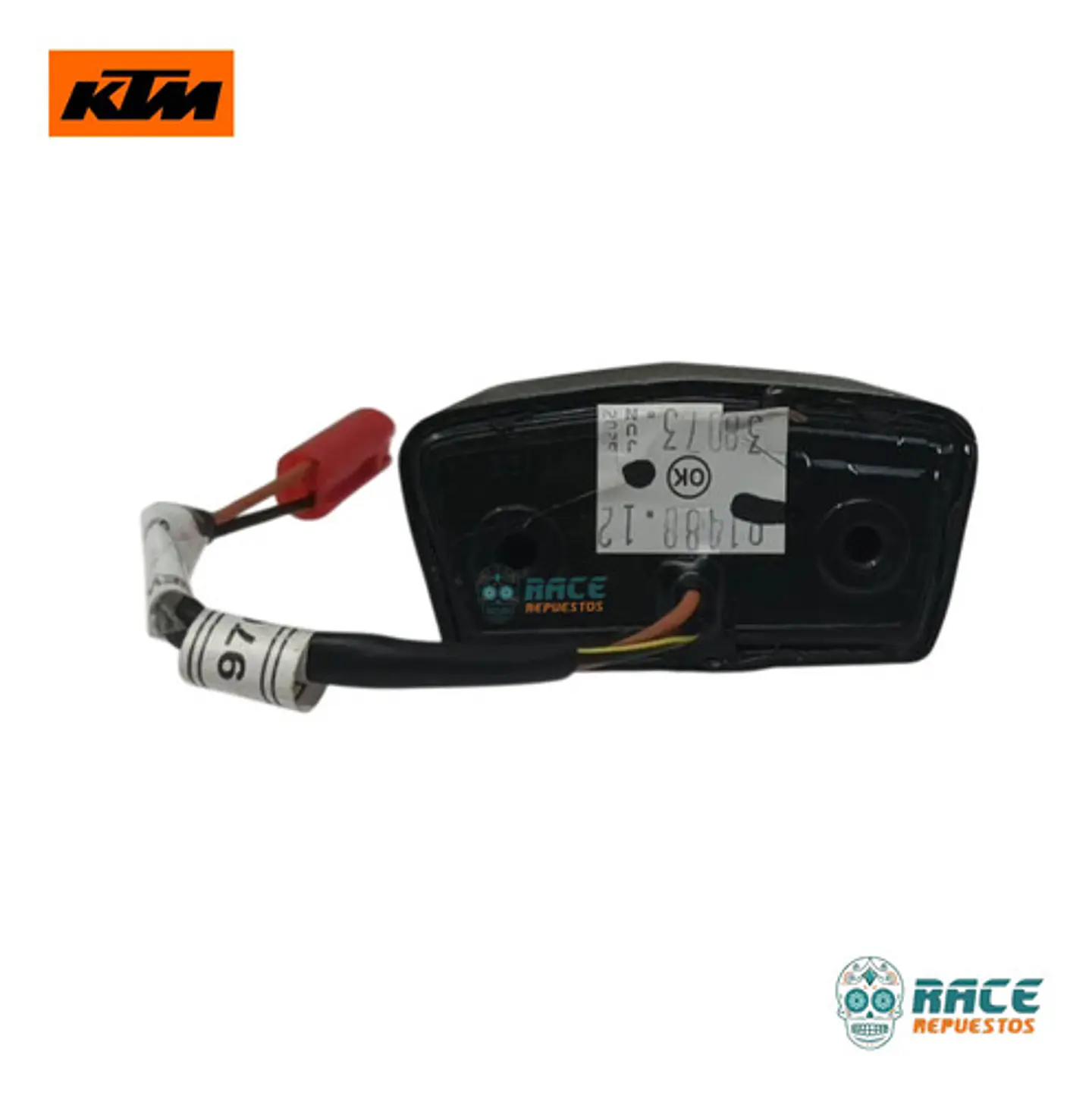 Luz Placa Trasera Ktm Duke 250 Gen-3 Original Nueva 2