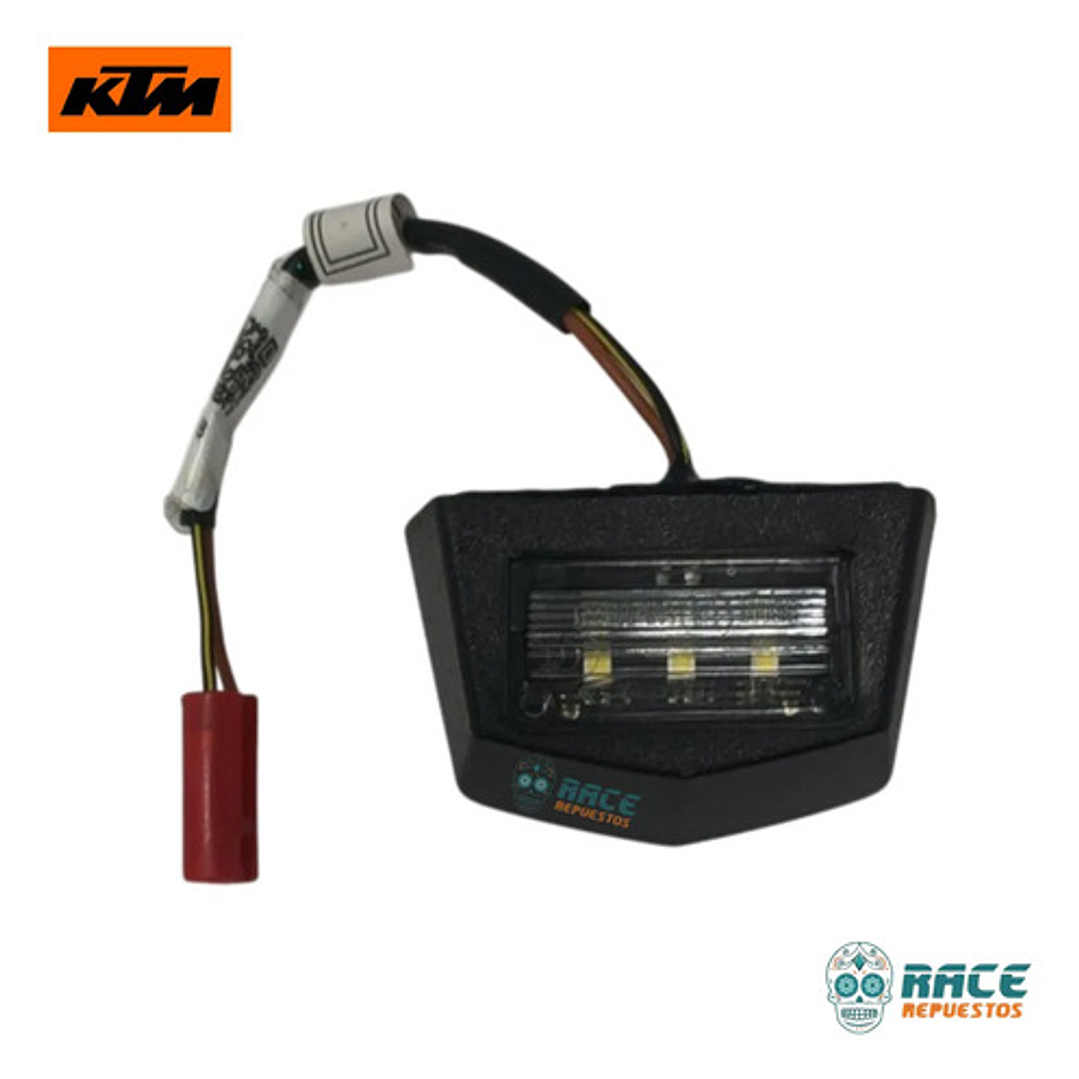 Luz Placa Trasera Ktm Duke 250 Gen-3 Original Nueva 5