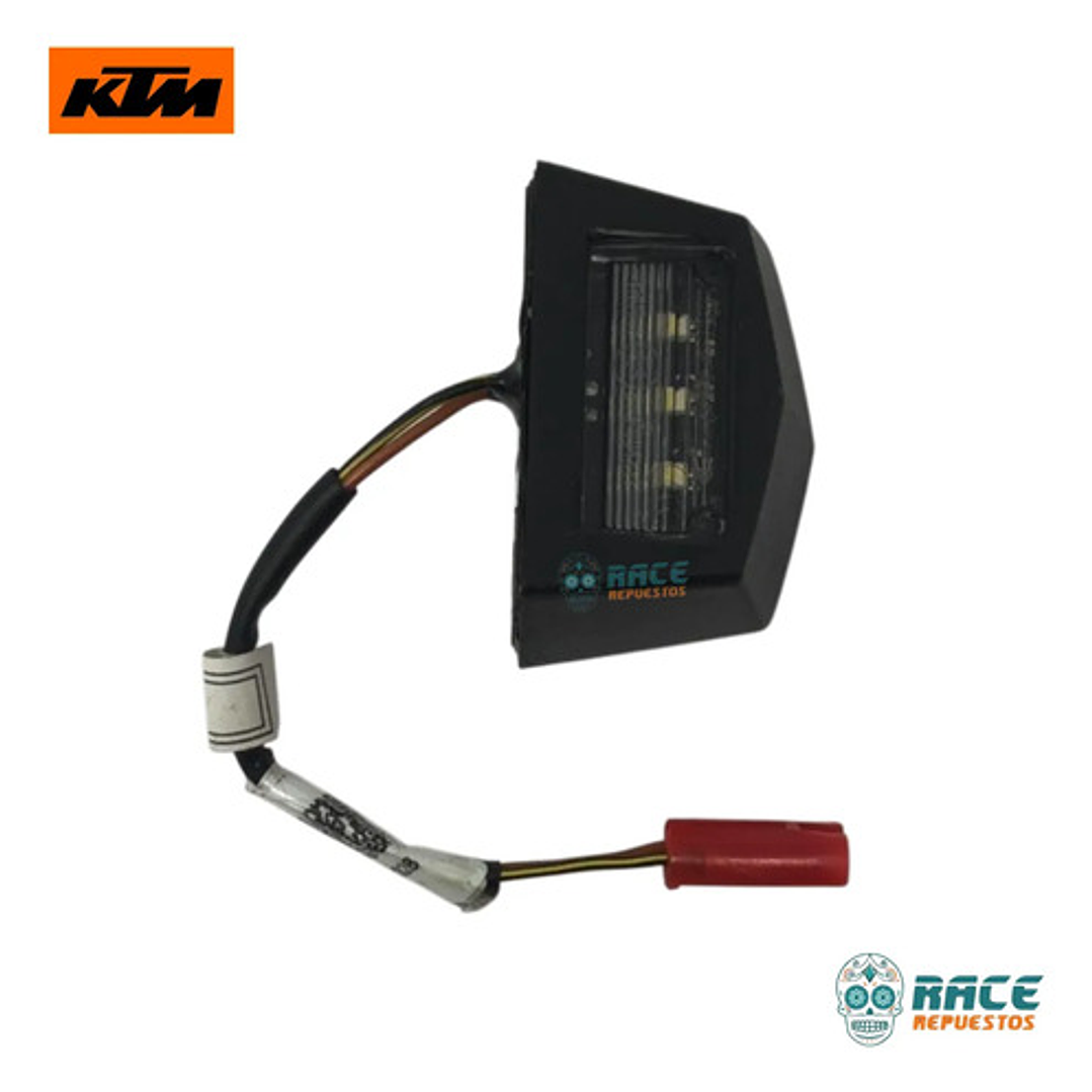 Luz Placa Trasera Ktm Duke 250 Gen-3 Original Nueva 6