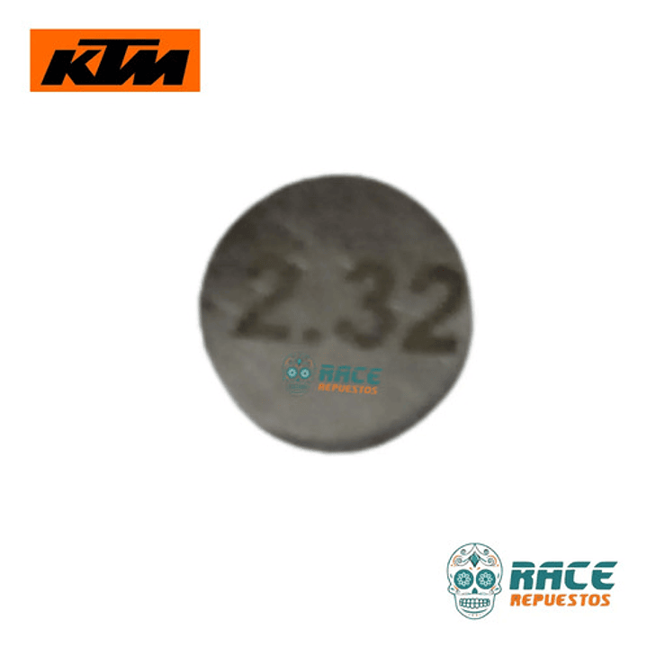 Pastilla De Regulacion 2.32 Ktm Duke 200 Original Nuevo 3