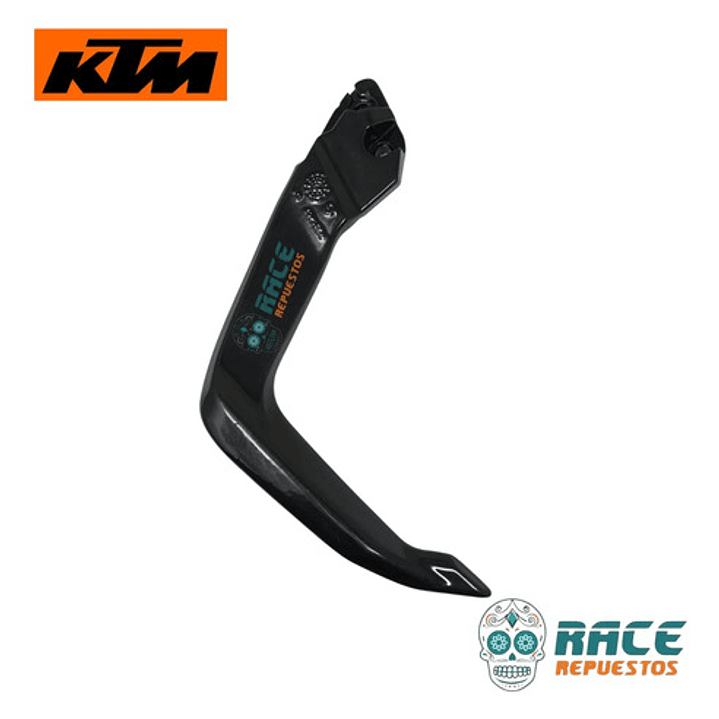 Agarradera Izquierda Ktm Rc 200 Original Nuevo Negro 4