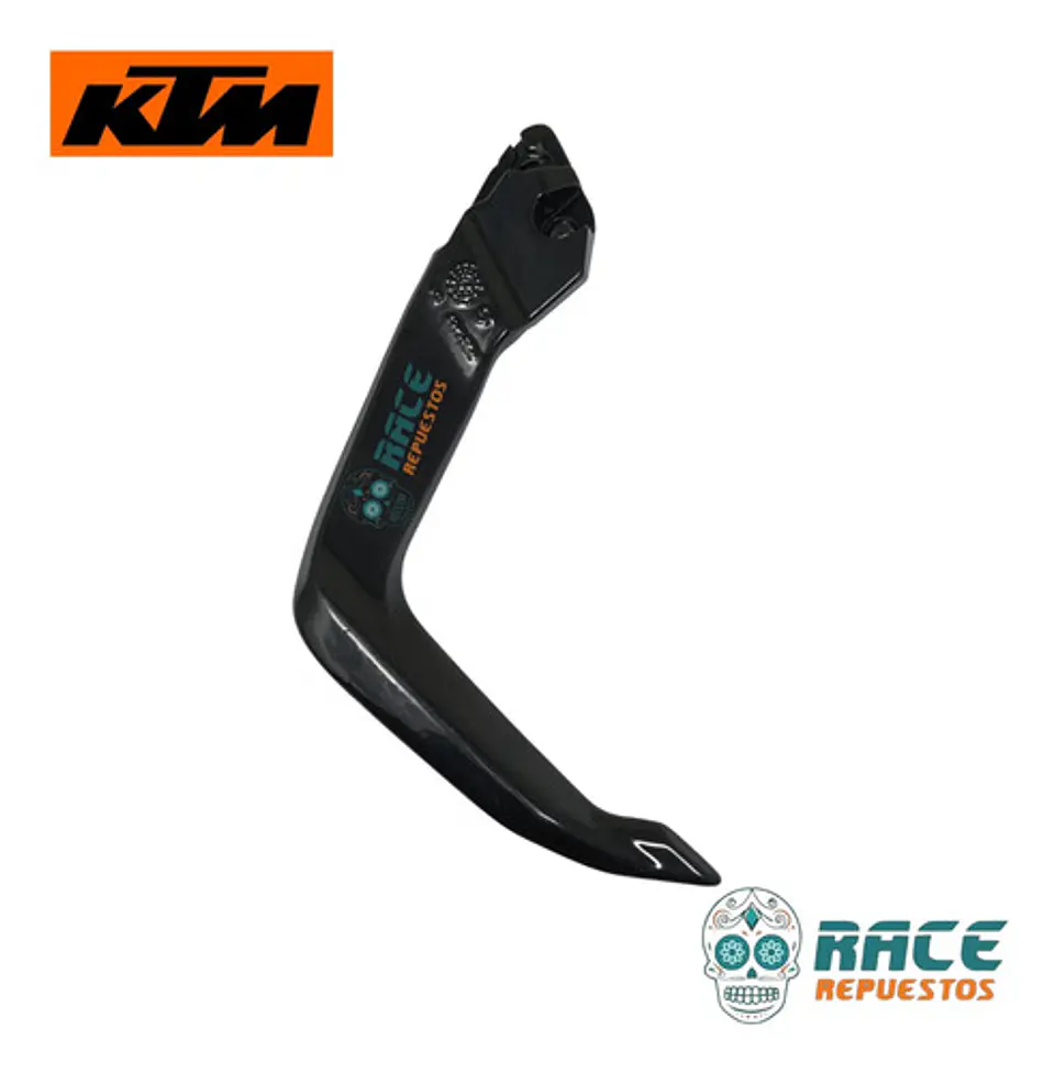 Agarradera Izquierda Ktm Rc 200 Original Nuevo Negro 4