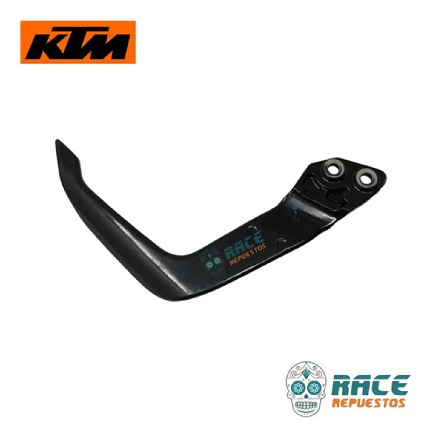 Agarradera Izquierda Ktm Rc 200 Original Nuevo Negro 5
