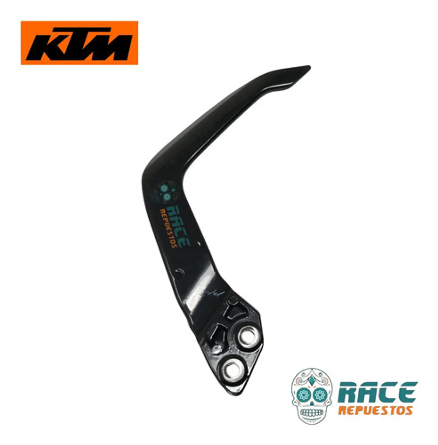 Agarradera Izquierda Ktm Rc 200 Original Nuevo Negro 7