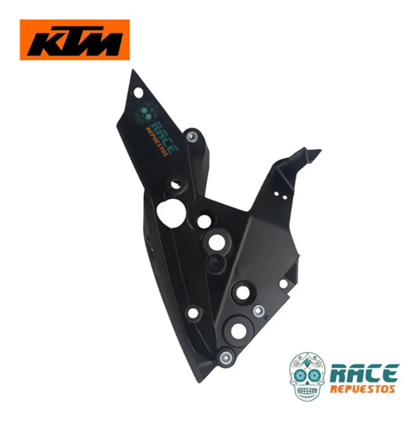 Carenado Interno Izquierdo Foco Ktm Rc 200 Original Nuevo Negro 3