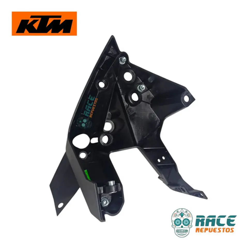 Carenado Interno Izquierdo Foco Ktm Rc 200 Original Nuevo Negro 4