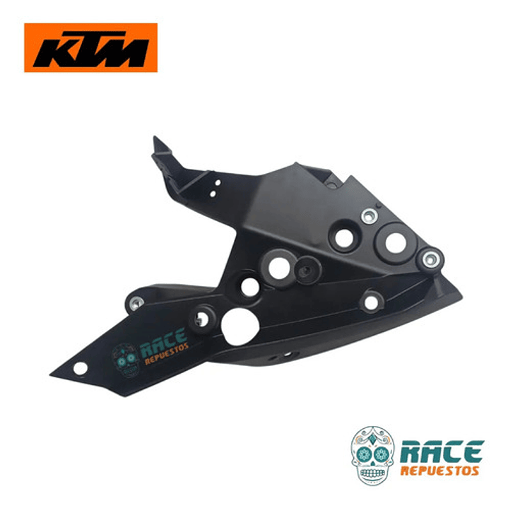 Carenado Interno Izquierdo Foco Ktm Rc 200 Original Nuevo Negro 5