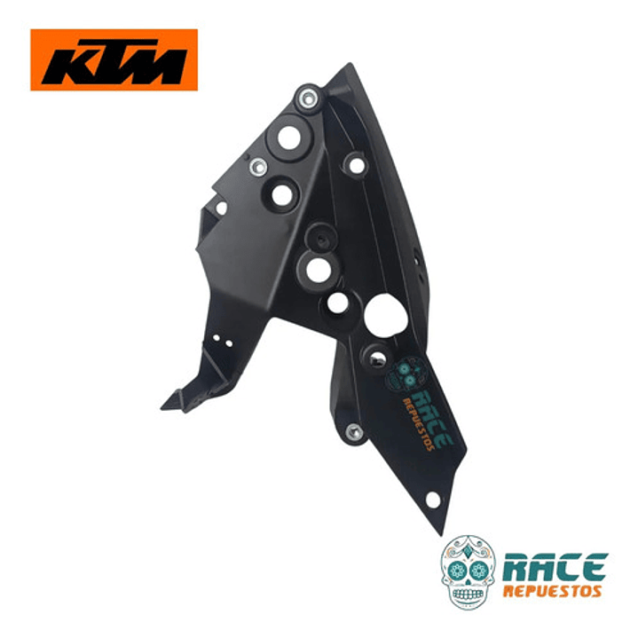 Carenado Interno Izquierdo Foco Ktm Rc 200 Original Nuevo Negro 8