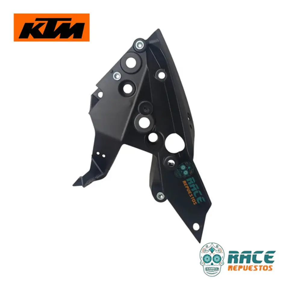 Carenado Interno Izquierdo Foco Ktm Rc 200 Original Nuevo Negro 8