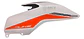 Tapa Tanque Derecha Ktm Duke 390 Original Nueva Blanco Con Detalles Naranjas - Miniatura 1