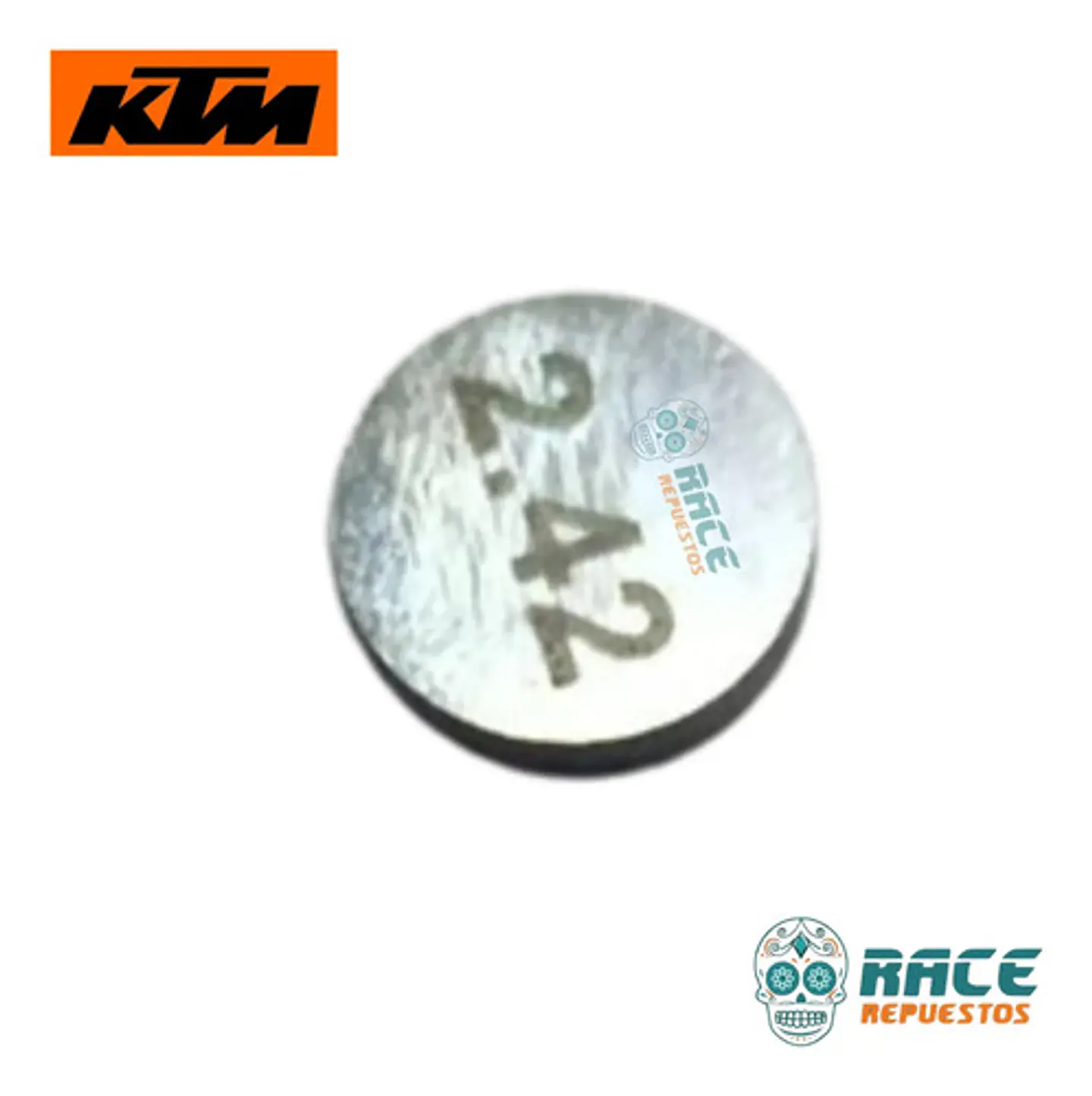 Pastilla Regulación 2.42mm Duke 250 Original Nuevo 5