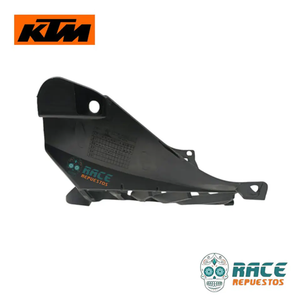 Tapa Radiador Frontal Ktm Rc 200 Rc 390 Gen-2 Original Nuevo 9