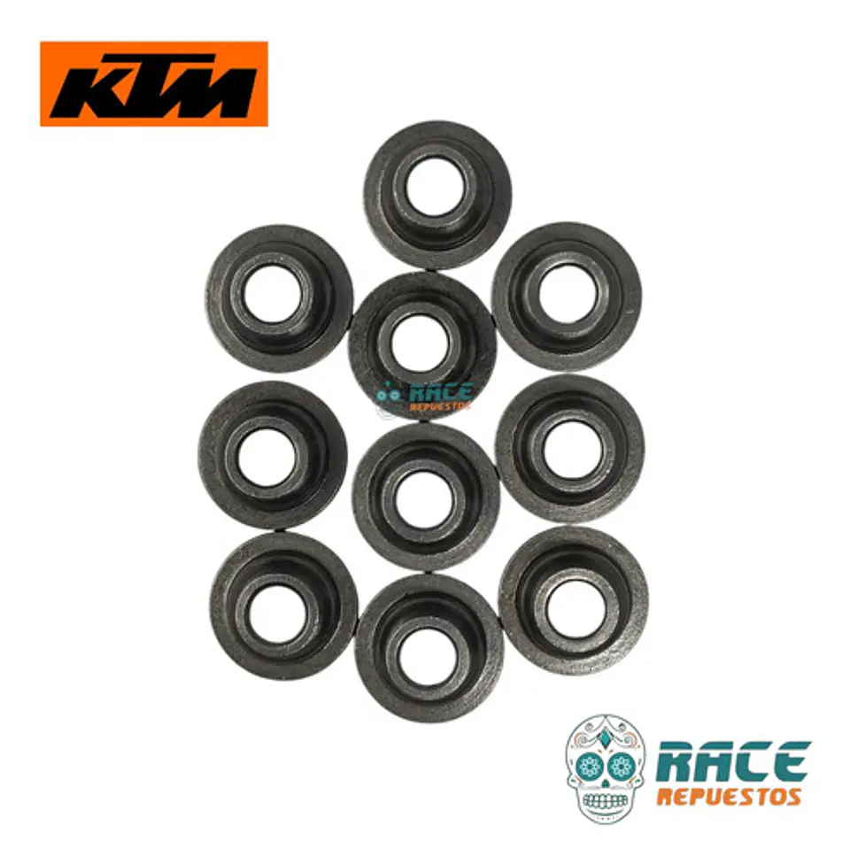 Arandela Resorte De Válvula Ktm Duke 200 Rc 200 Original Nue 8