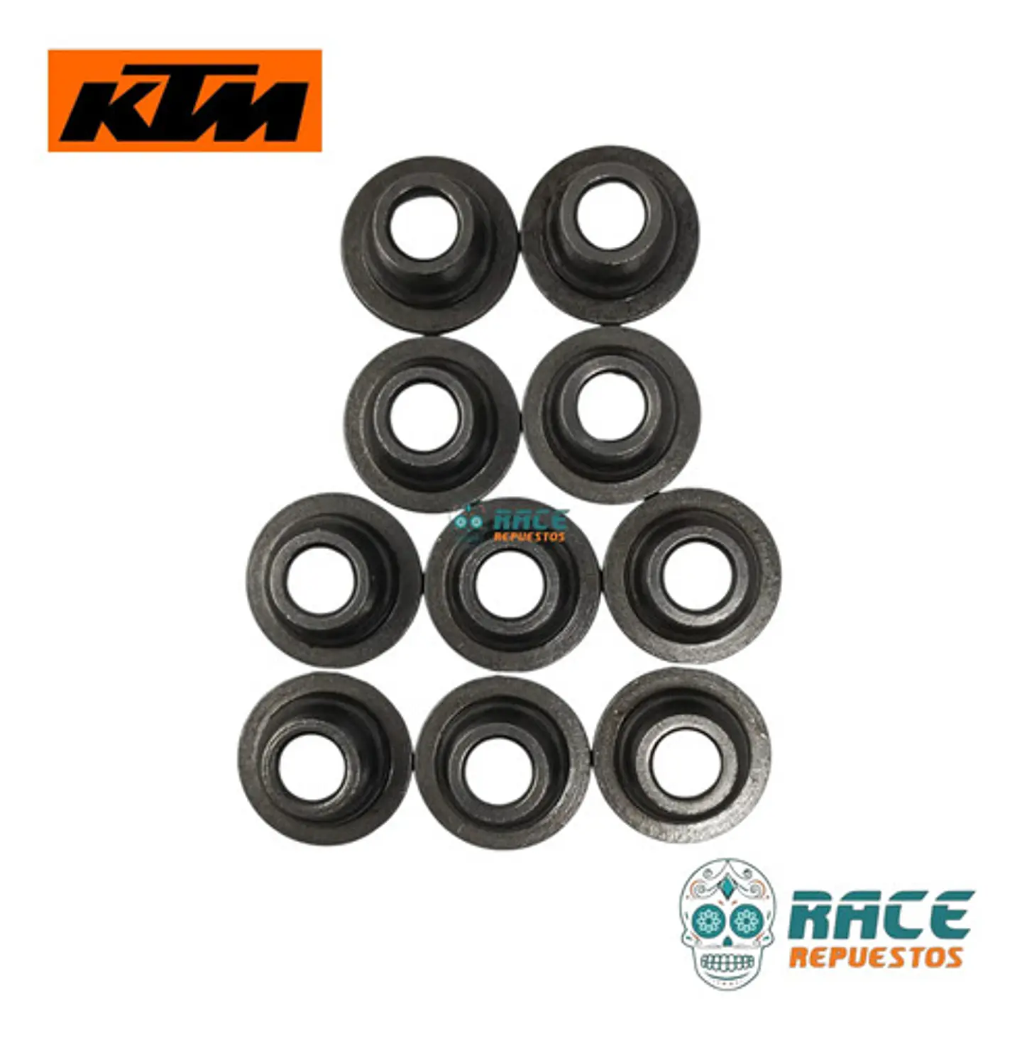 Arandela Resorte De Válvula Ktm Duke 200 Rc 200 Original Nue 9