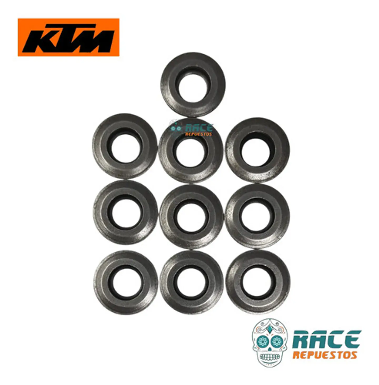 Arandela Resorte De Válvula Ktm Duke 200 Rc 200 Original Nue 11