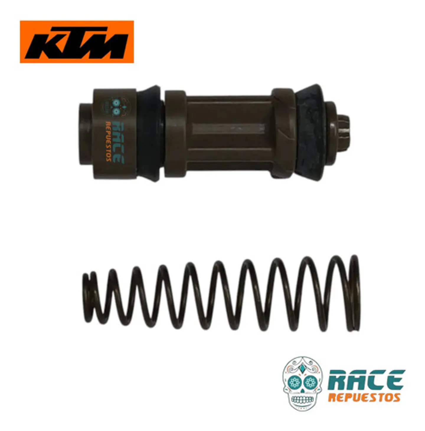 Kit Reparación Bomba Freno Del Duke 200 Duke 250 Duke 390 Negro Y Bronce 10