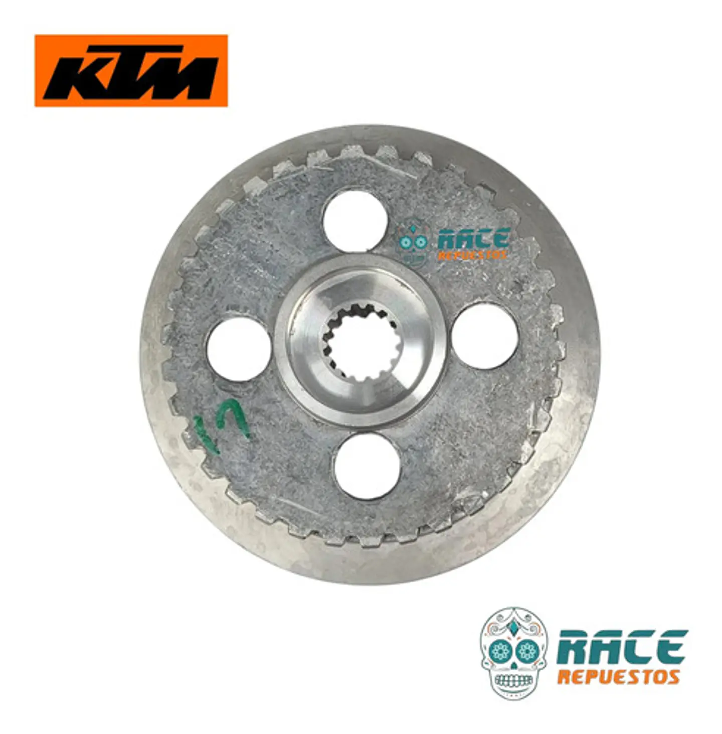 Corona Interna Embrague Ktm Duke 200 Original Nuevo 4