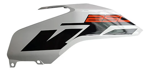 Tapa Tanque Derecha Blanca Duke 250 Original Nuevo
