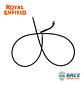 Piola Acelerador Royal Enfield Bullet Electra Original Nuevo - Miniatura 4