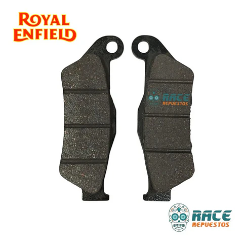 Kit Pastillas De Freno Royal Enfield Classic Original Nuevo
