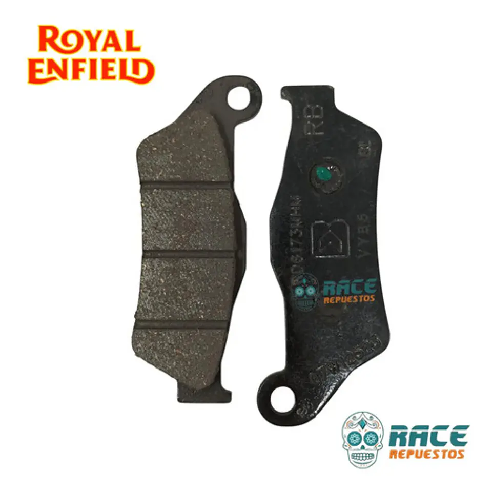 Kit Pastillas De Freno Royal Enfield Classic Original Nuevo 3