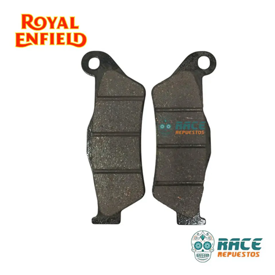 Kit Pastillas De Freno Royal Enfield Classic Original Nuevo 6