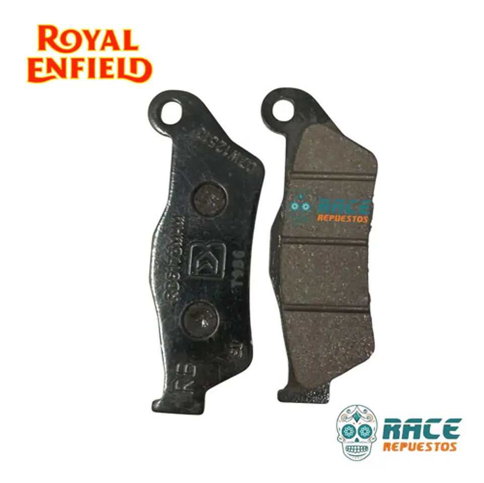 Kit Pastillas De Freno Royal Enfield Classic Original Nuevo 7