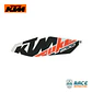 Sticker Tapa Tanque Derecha Ktm Duke 200 Original - Miniatura 3