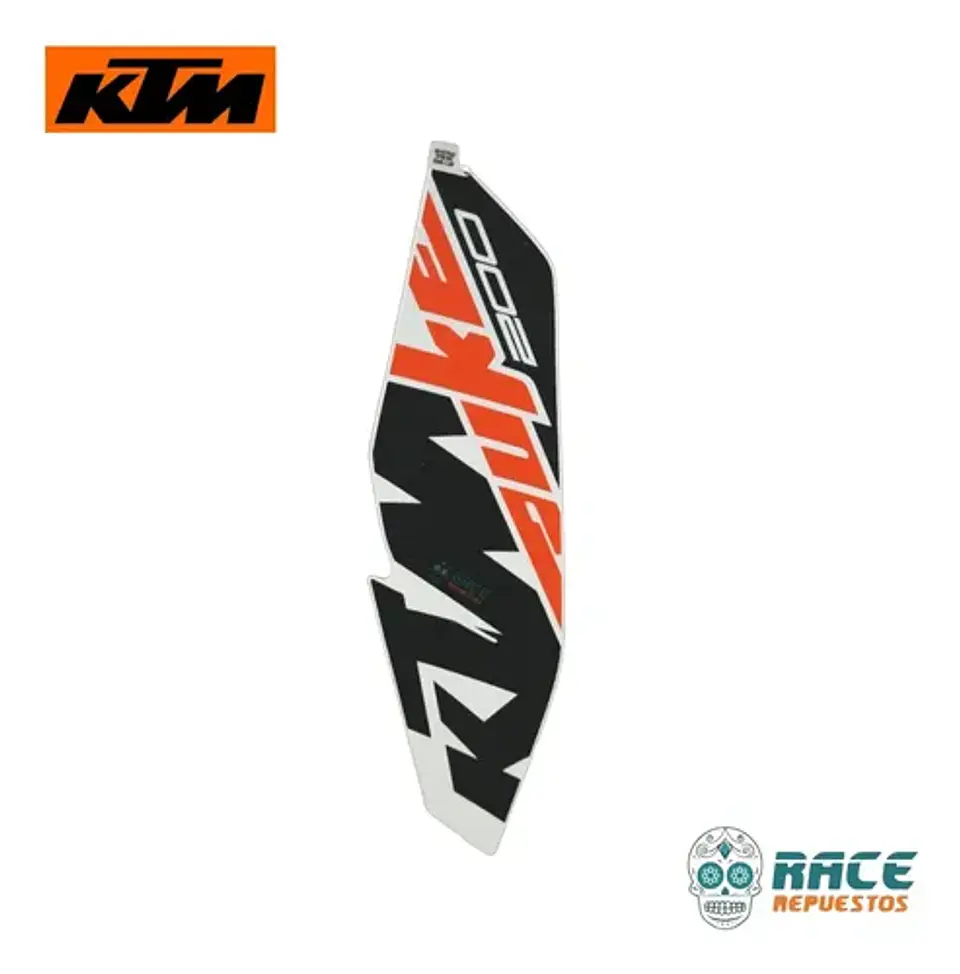 Sticker Tapa Tanque Derecha Ktm Duke 200 Original 6