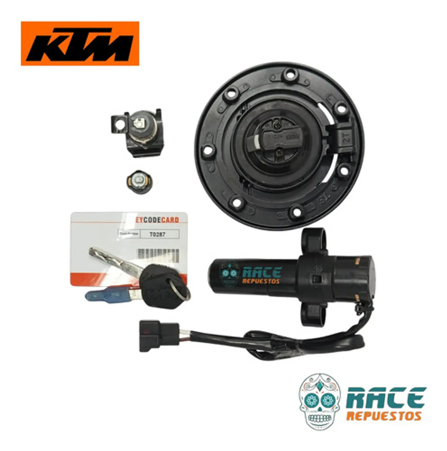 Kit Chapas Completo Rc 200 Clasicas Original Ktm 2
