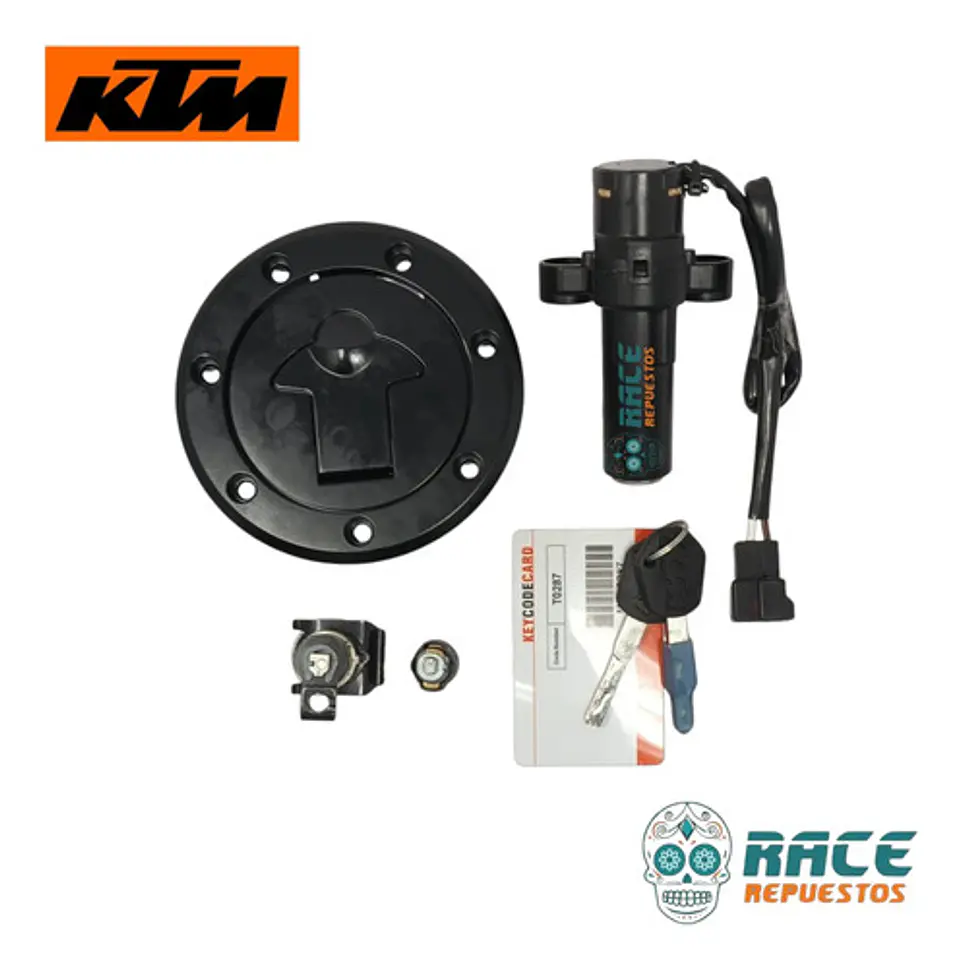 Kit Chapas Completo Rc 200 Clasicas Original Ktm 3