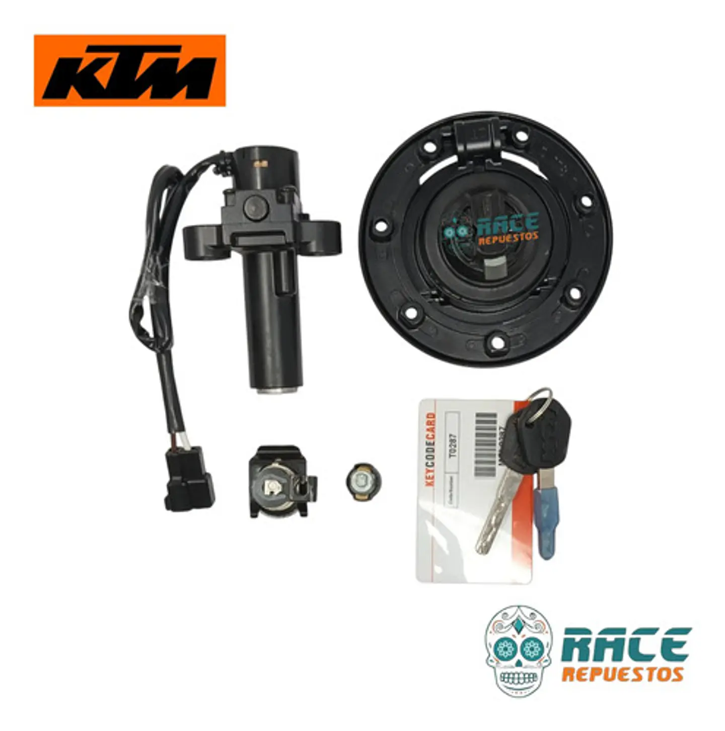 Kit Chapas Completo Rc 200 Clasicas Original Ktm 5