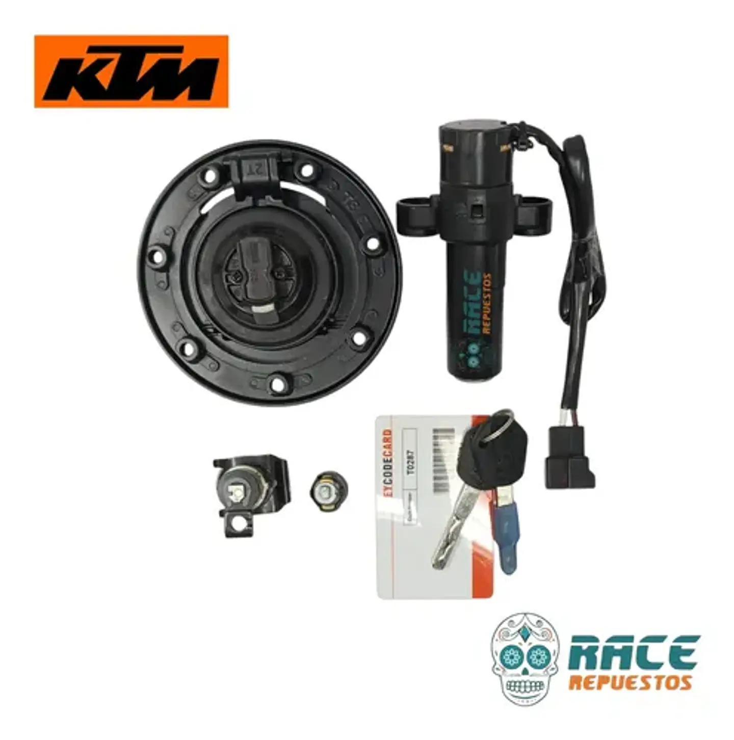Kit Chapas Completo Rc 200 Clasicas Original Ktm 6