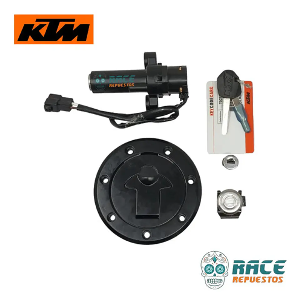 Kit Chapas Completo Rc 200 Clasicas Original Ktm 7