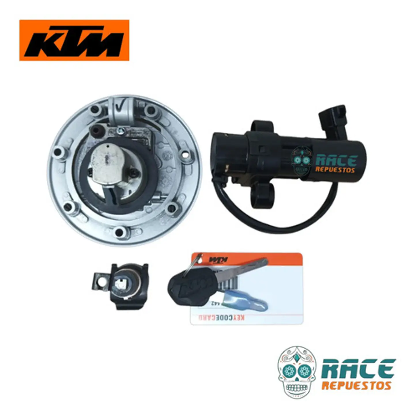 Kit Chapas Completo Ktm Duke 200 Clasicas Original Nuevo 3